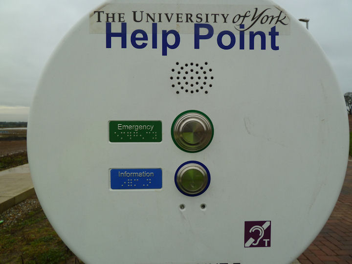 University of York Help Point