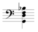 G minor seventh chord