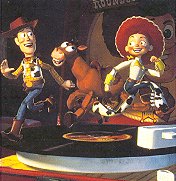[Woody, Bullseye, and Jessie]